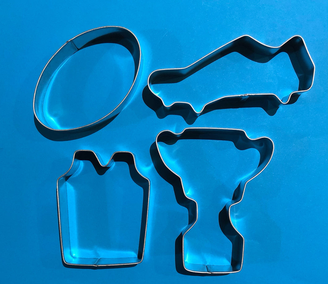 Footy set of four
