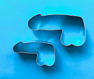 Set of two penis cookie cutters