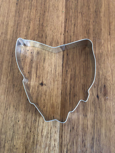 Large Tasmania cookie cutter