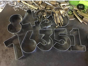 Number set 10cm size