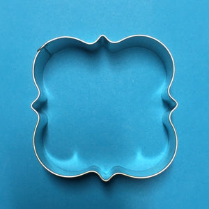 Plaque square 7.5cm