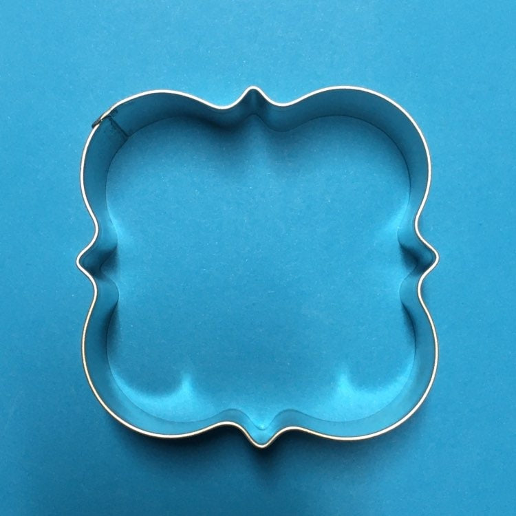 Plaque square 7.5cm