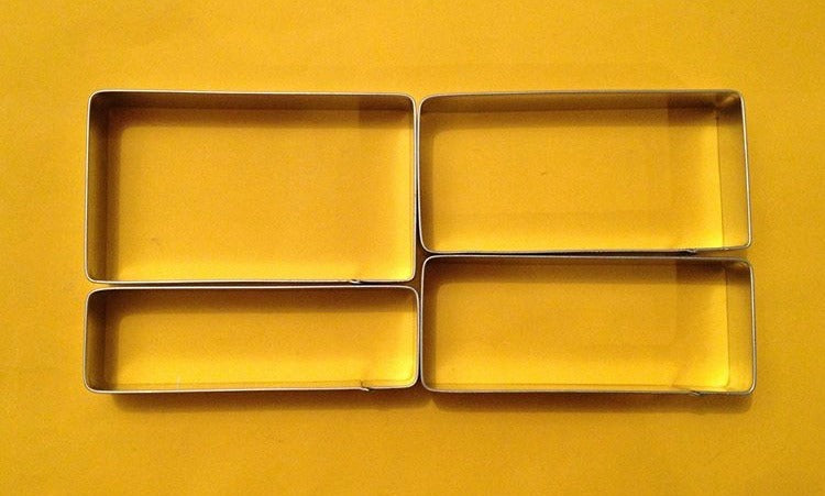 Rectangle set (10cm)